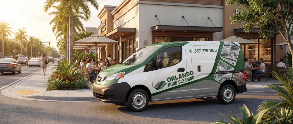 Hood cleaning service on International Drive in Orlando